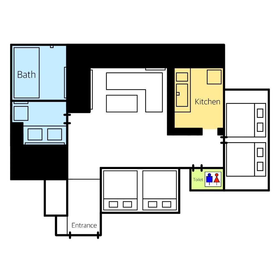 Aparthotel Grand Base Hakata Gofuku Fukuoka  Zewnętrze zdjęcie