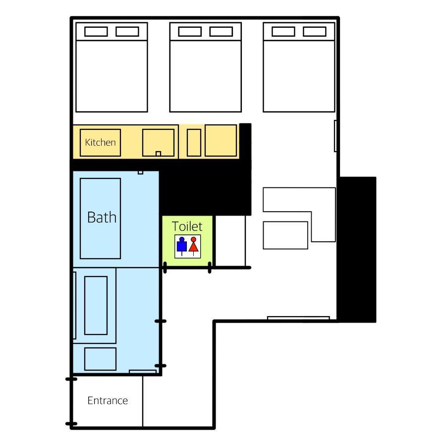 Aparthotel Grand Base Hakata Gofuku Fukuoka  Zewnętrze zdjęcie